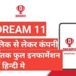 dream 11 compny full information